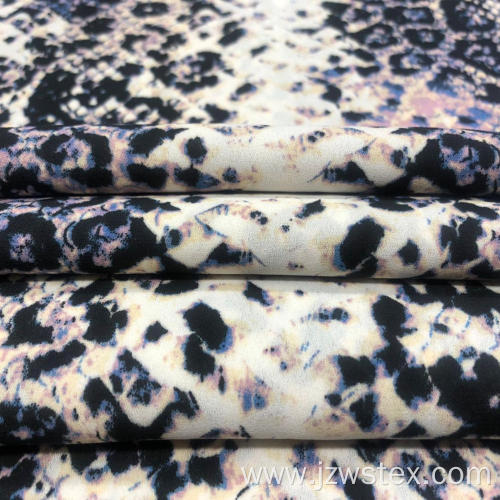 100% polyester fine crepe fabric printed crepe fabric